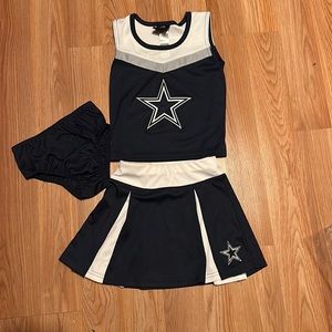 Dallas Cowboys cheerleader outfit